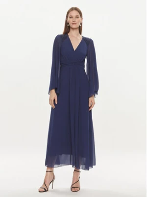 Rinascimento Sukienka wieczorowa CFC0117605003 Granatowy Regular Fit