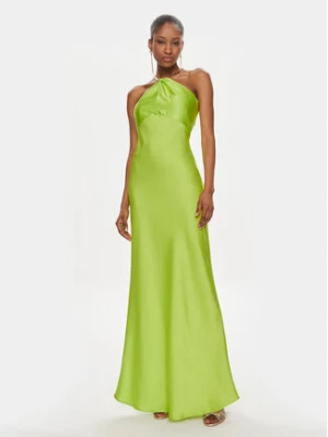 Rinascimento Sukienka wieczorowa CFC0117926003 Zielony Regular Fit