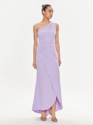 Rinascimento Sukienka wieczorowa CFC0118275003 Fioletowy Regular Fit