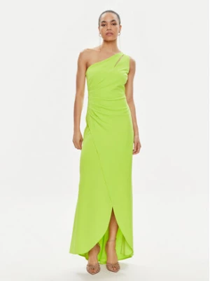 Rinascimento Sukienka wieczorowa CFC0118275003 Zielony Regular Fit