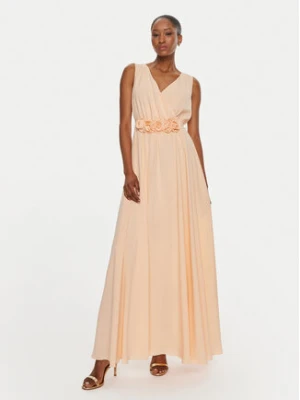 Rinascimento Sukienka wieczorowa CFC0119070003 Pomarańczowy Regular Fit