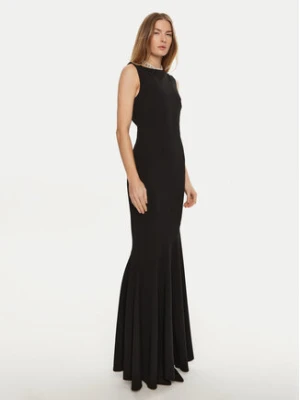 Rinascimento Sukienka wieczorowa CFC0119999003 Czarny Slim Fit