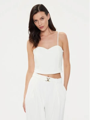 Rinascimento Top CFC0118272003 Biały Regular Fit