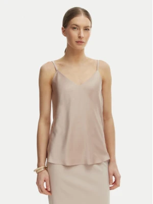 Rinascimento Top CFC0127685003 Beżowy Regular Fit