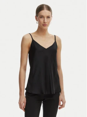 Rinascimento Top CFC0127685003 Czarny Regular Fit