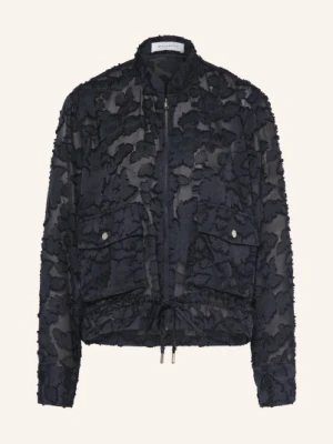 Rino & Pelle Kurtka Priori Z Koronki Ażurowej schwarz