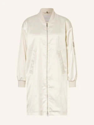 Rino & Pelle Kurtka Satynowa Bannerlong weiss