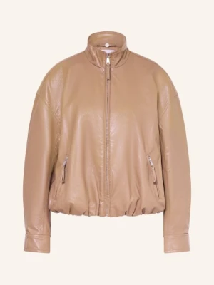 Rino & Pelle Kurtka Shay W Stylu Skórzanym beige