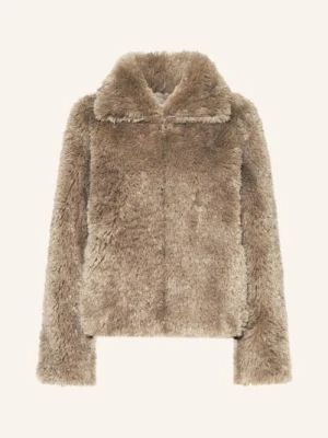 Rino & Pelle Kurtka Ze Sztucznego Futra beige