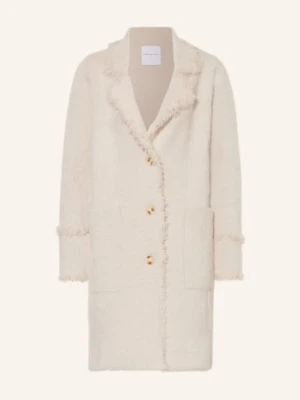 Rino & Pelle Płaszcz Dzianinowy Catena beige