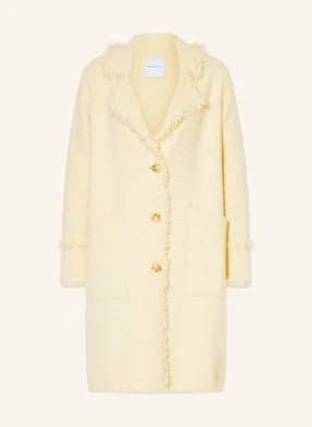 Rino & Pelle Płaszcz Dzianinowy Catena beige