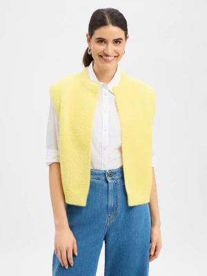 Rino & Pelle Rękaw damski z dzianiny - Elona Kobiety żółty jednolity,