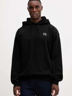 Rip Curl bluza bawełniana AOTS męska kolor czarny z kapturem z aplikacją 099MFL