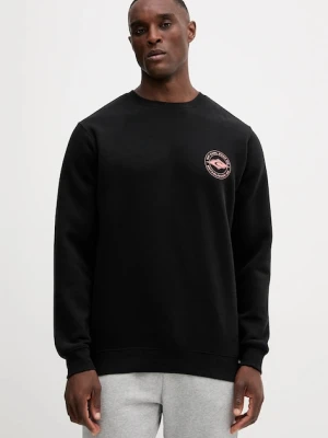 Rip Curl bluza STAPLE męska kolor czarny z nadrukiem 08WMFL