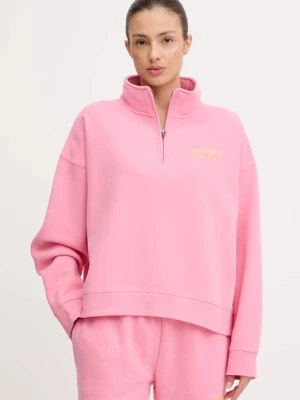 Rip Curl bluza SURF PUFF damska kolor różowy z nadrukiem 07WWFL