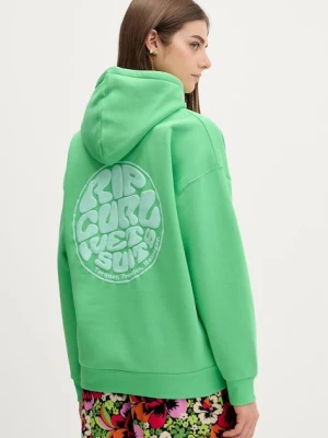 Rip Curl bluza z kapturem damska z bawełną ICONS OF SURF HERITAGE