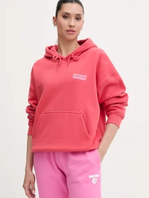 Rip Curl bluza z kapturem damska z bawełną OCEAN BREAK