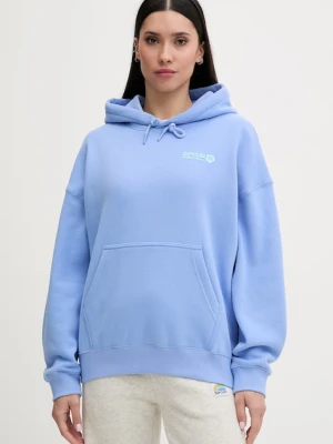Rip Curl bluza z kapturem damska z bawełną SURF PUFF HERITAGE