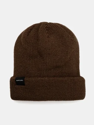 Rip Curl czapka kolor brązowy