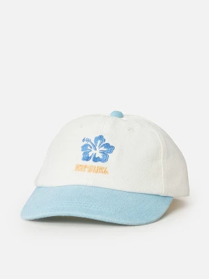 Rip Curl Czapka "Washed Twill" w kolorze kremowo-błękitnym rozmiar: onesize