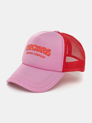 Rip Curl czapka z daszkiem damska kolor fioletowy z aplikacją 05WWHE