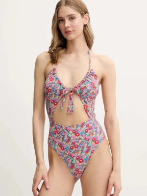 Rip Curl jednoczęściowy strój kąpielowy FLORES czerwony
