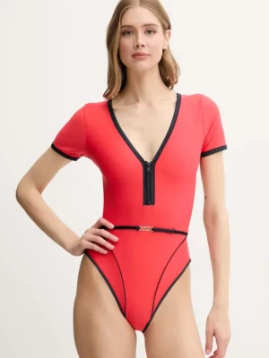 Rip Curl jednoczęściowy strój kąpielowy kolor czerwony miękka miseczka 0NOWSW