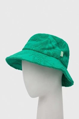 Rip Curl kapelusz bawełniany kolor zielony bawełniany