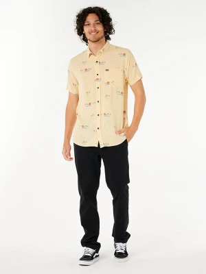 Rip Curl Koszula "Aots Cody Welsh" - Regular fit - w kolorze beżowym rozmiar: S