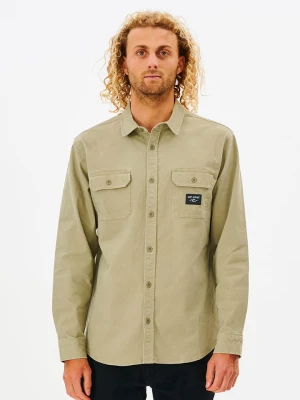 Rip Curl Koszula - Relaxed fit - w kolorze khaki rozmiar: S