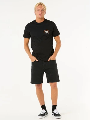 Rip Curl Koszulka "Desti Animals" w kolorze czarnym rozmiar: M