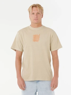 Rip Curl Koszulka "Medina Stacker" w kolorze beżowym rozmiar: L
