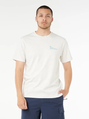 Rip Curl Koszulka "Vaporcool MF Fade" w kolorze kremowym rozmiar: M