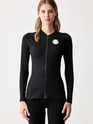 Rip Curl longsleeve kąpielowy damski PREMIUM SURF czarny