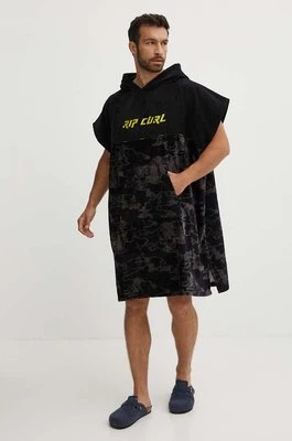 Rip Curl ręcznik bawełniany 104 x 83 cm. kolor czarny