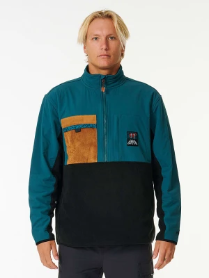 Rip Curl Bluza hybrydowa "Anti-Series Journey" w kolorze czarno-niebieskim rozmiar: S