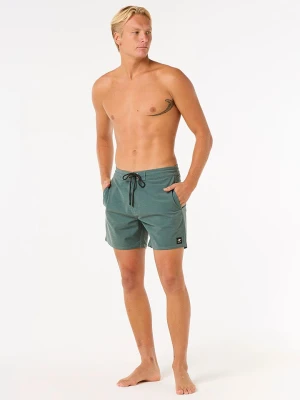 Rip Curl Szorty kąpielowe "Mirage Retro Golden Hour" w kolorze zielonym rozmiar: 29