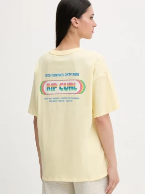 Rip Curl T-shirt damski bawełniany SURF REVIVAL