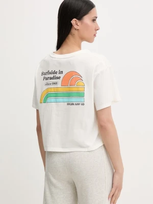 Rip Curl T-shirt damski bawełniany SURF SIDE
