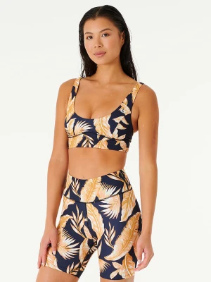 Rip Curl Top sportowy "Mirage Summer Dawn" ze wzorem rozmiar: S