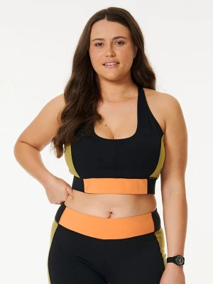 Rip Curl Top sportowy "RSS Valley" ze wzorem rozmiar: M