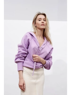 Risk made in warsaw Bluza w kolorze fioletowym rozmiar: XL