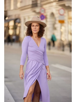 Risk made in warsaw Sukienka w kolorze fioletowym rozmiar: M