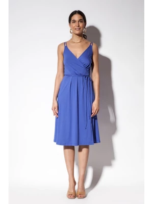 Risk made in warsaw Sukienka w kolorze niebieskim rozmiar: L