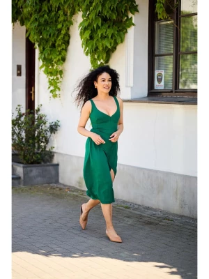 Risk made in warsaw Sukienka w kolorze zielonym rozmiar: S