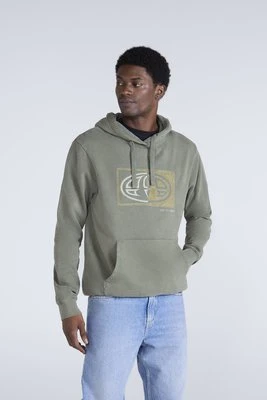 River męska bluza z kapturem - Green Animal