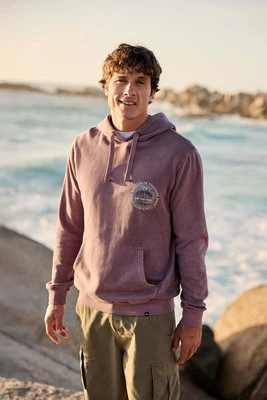 River męska bluza z kapturem - Pink Animal