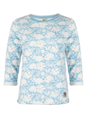 Roadsign Bluza w kolorze błękitno-białym rozmiar: XL