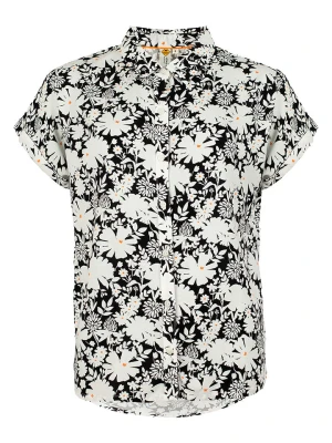 Roadsign Bluzka w kolorze biało-czarnym rozmiar: L