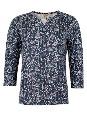 Roadsign Bluzka w kolorze granatowo-białym rozmiar: XXL